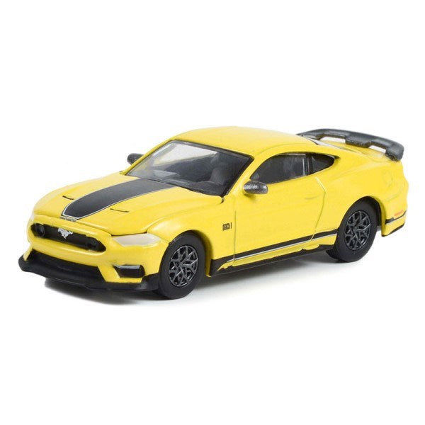 GreenLight 13320-F 1/64 2021 Ford Mustang Mach 1 (Grabber Yellow) (8126905286893)