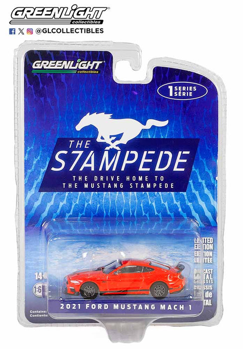 GreenLight 1/64  2021 Ford Mustang Mach 1 (8450302836973)