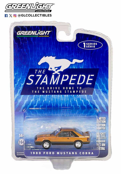 GreenLight 1/64  1980 Ford Mustang Cobra