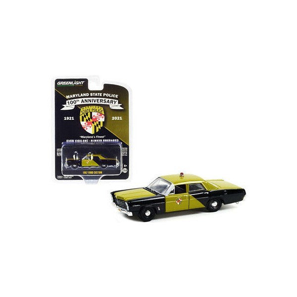 GreenLight 28080-A 1/64 1967 Ford Custom - Maryland State Police 100th Anniversary