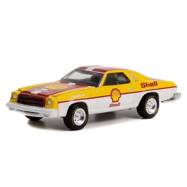 GreenLight 28100-B 1/64 1975 Chevrolet Chevelle Laguna - Shell Oil 100th Anniversary