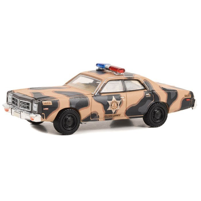 GreenLight 30326 1/64 1987 Dodge Monaco (Camouflage) - Hazzard County Sheriff