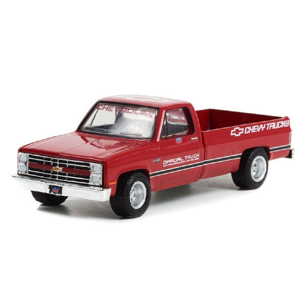 GreenLight 30340 1/64 1986 Chevrolet Silverado - 70th Annual Indy 500 Mile Race Official Truck (8868022976749)