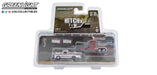 Greenlight GL-32280-A 1/64 1964 Dodge D-100 with Tandem Car Trailer (8255528435949)