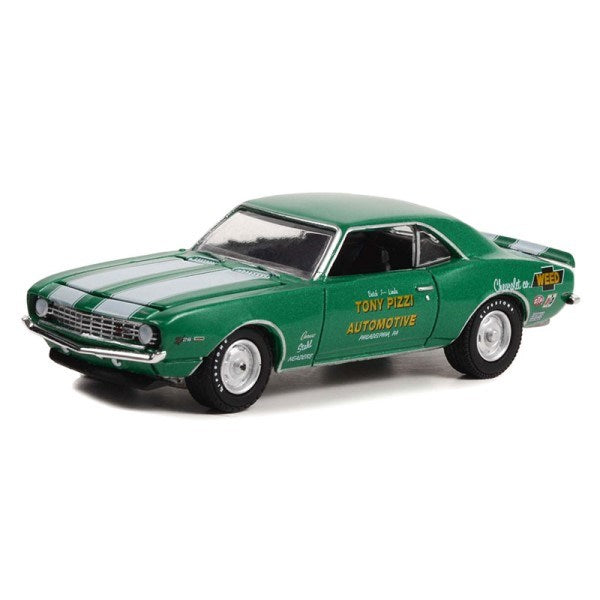 GreenLight 37260-D 1/64 1969 Chevrolet Camaro Z/28 - Tony Pizzi Automotive Lot #1309.1 - Hobby City NZ (8144091152621)