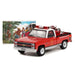 GreenLight 38020-E 1/64 1984 Chevrolet C20 Custom w/Fire Gear - "Please! Help Prevent Forest Fires!" - Hobby City NZ