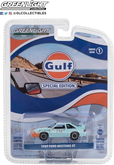 Greenlight GL-41135-E 1/64 1989 Ford Mustang GT #718 (8404529774829)