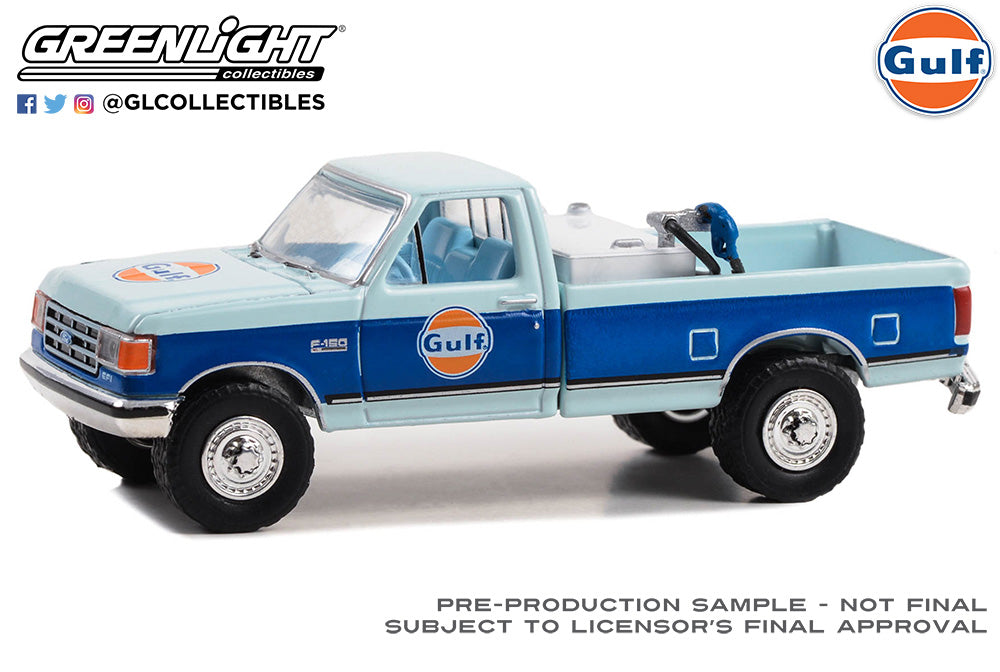 GreenLight 1/64  1990 Ford F-150 with Fuel Transfer Tank (8450303131885)