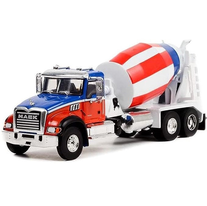 Greenlight GL-45150-C 2019 Mack Granite Cement Mixer - Hobby City NZ