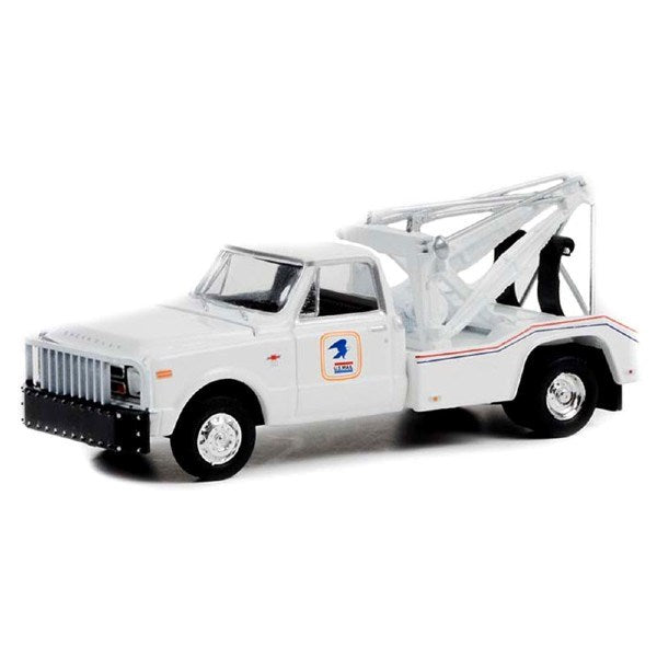 GreenLight 46090-A 1/64 1968 Chevrolet C-30 Dually Wrecker - United States Postal Service