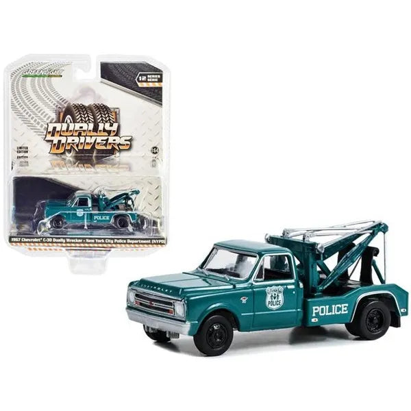 GreenLight GL-46120-A 1967 Chevrolet C-30 Dually Wrecker- NYPD (8814941536493)