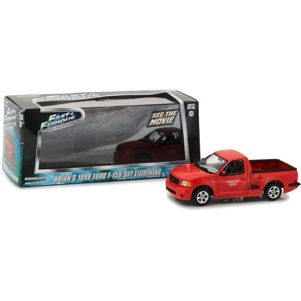 GreenLight 86235 1/43 Brian's 1999 Ford F-150 SVT Lightning - Fast and Furious