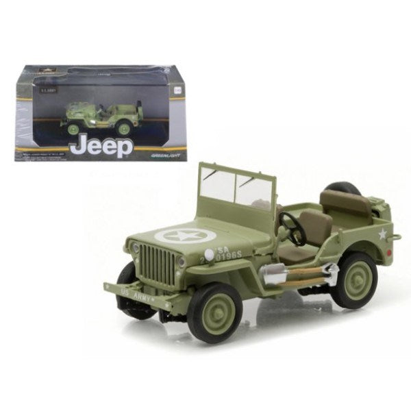 GreenLight 86307 1/43 1944 Willys Jeep MB - U.S. Army