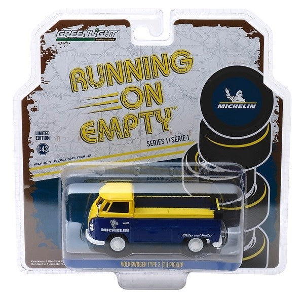 GreenLight 87010-E 1/43 Volkswagen Type 2 (T1) Pickup - Michelin