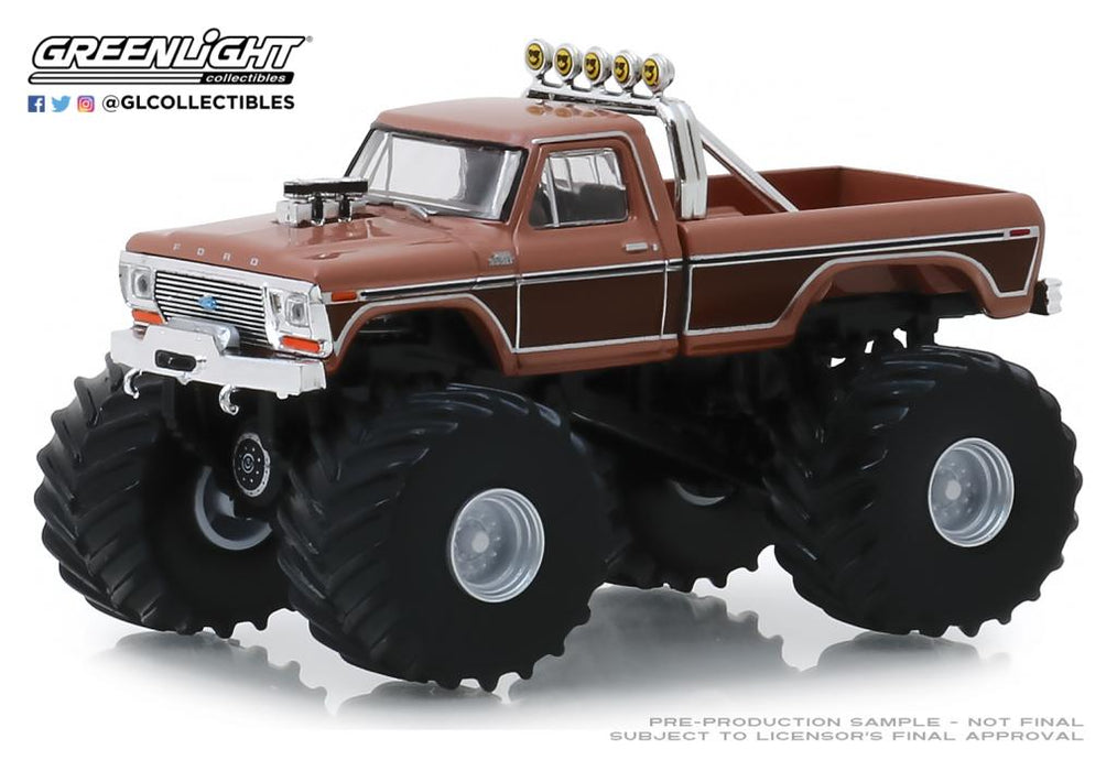 GreenLight GL-49050-A 1/64 1978 Ford F-350 Monster Truck- BFT (8867956424941)