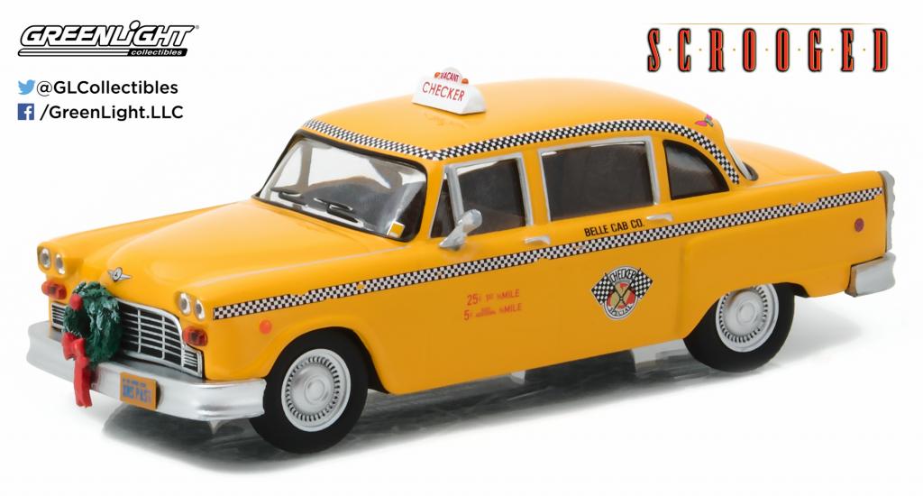 GreenLight GL-86075 1/43 1978 Checker Cab