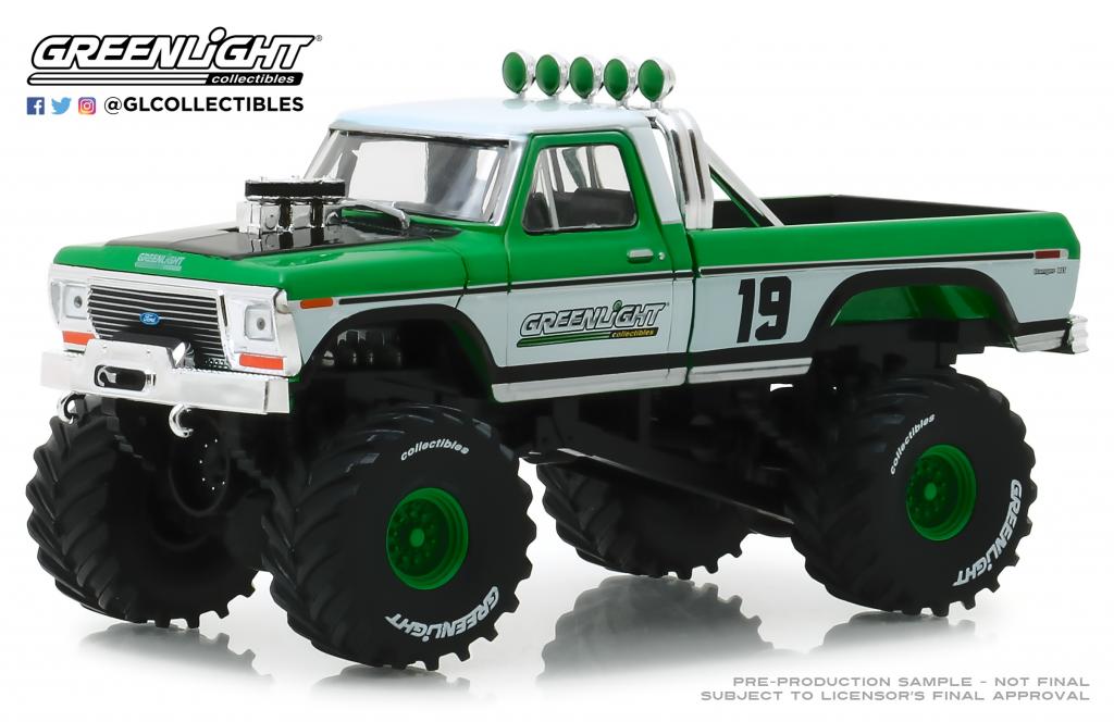 GreenLight GL-86161 1/43 1974 Ford F-250 Monster Truck- #19 Greenlight Racing (8867957178605)