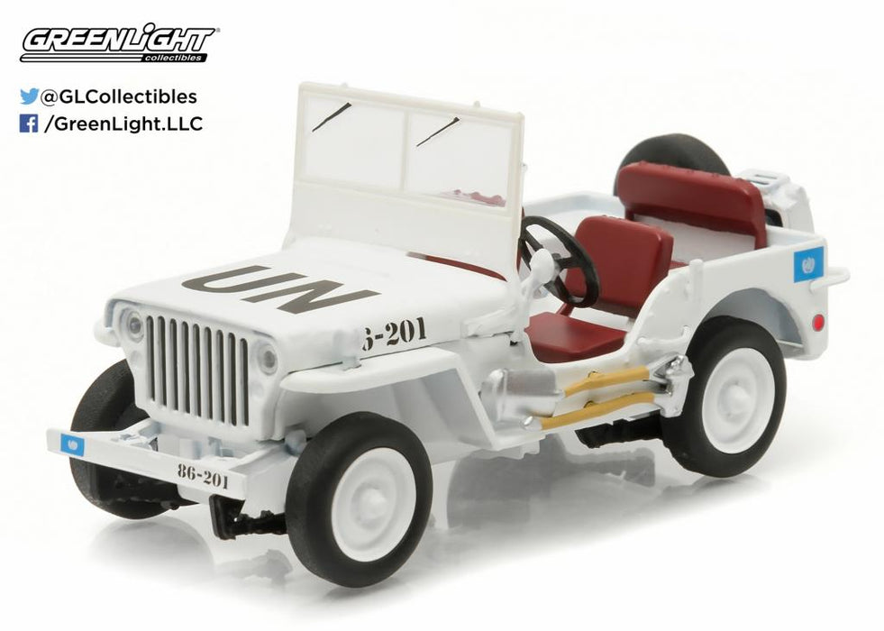 GreenLight GL-86308 1/43 Willies Jeep MB (8867957440749)