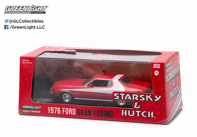 GreenLight GL-86442 1/43 1976 Ford Gran Torino - Starsky & Hutch (8847289811181)