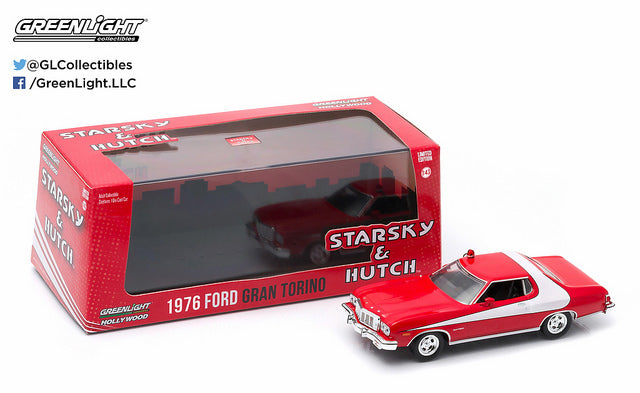 GreenLight GL-86442 1/43 1976 Ford Gran Torino - Starsky & Hutch (8847289811181)