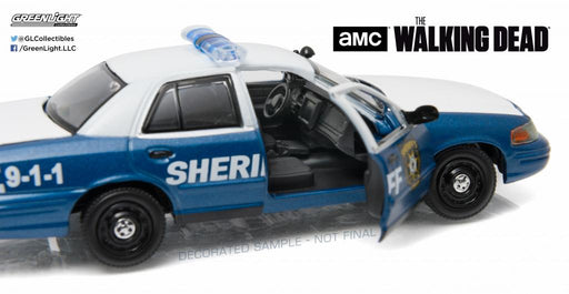 GreenLight GL-86504 1/43 2001 Ford Crown Victoria Police Interceptor (8867957801197)