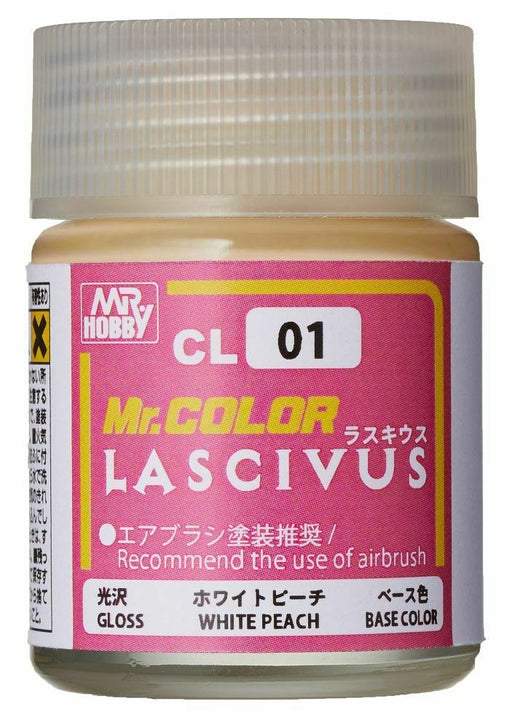 Gunze CL01 Mr Color Lascivus White Peach 18ml (7637923528941)