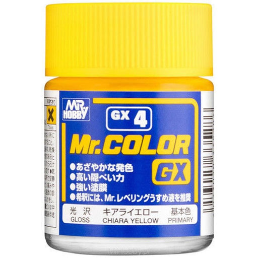 Gunze GX004 Mr. Color GX Chiara Yellow - Hobby City NZ (7650650751213)