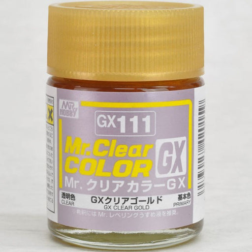 Gunze GX111 Mr. Clear Color GX Clear Gold - Hobby City NZ