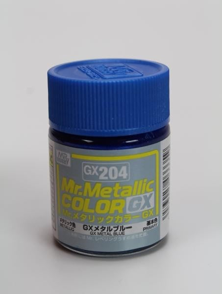 Gunze GX204 Mr Mettallic Color GX Blue (7650724151533)