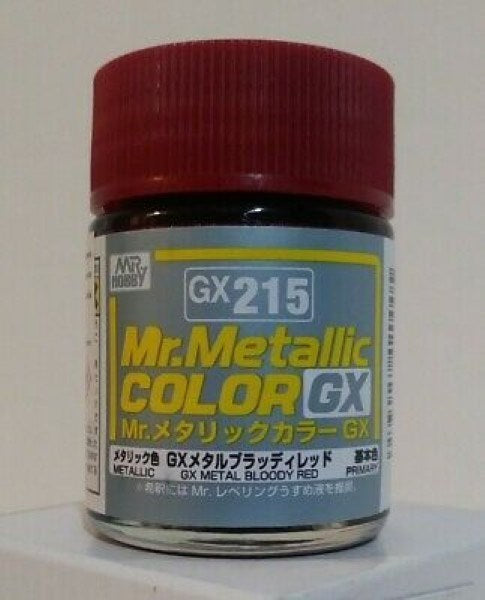 Gunze GX215 Mr Mettallic Color GX Bloody Red (7650724544749)