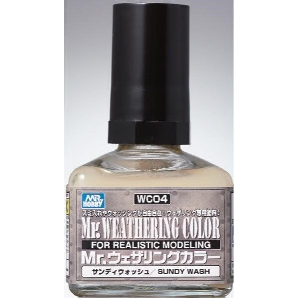 Gunze WC04 Mr. Weathering Color Sandy Wash (6660639129649)