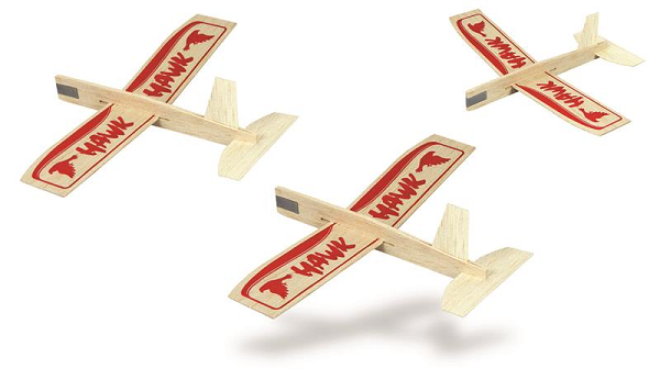 Guillows #25T 8" Eagle TRIPLE PACK - Balsa Glider (8324650238189)