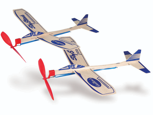 Guillows #52 12" Sky Streak TWIN PACK - Balsa Motorplane (8324650205421)