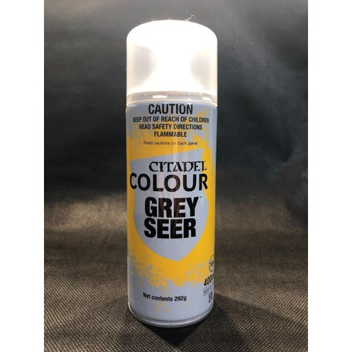 Citadel 62-34 Spray Paint: Grey Seer - Basecoat 400ml - Hobby City NZ