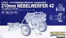 Greatwall Hobby 1/35 L3503 German 210mm Rocket Launcher Nebel Werfer 42 - Hobby City NZ