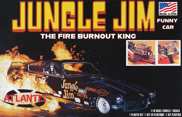 Atlantis Models CH1486 1/16 Jungle Jim Vegas Funny Car (8120469913837)