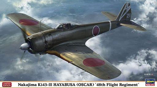 Hasegawa 07371 1/48 Nakajima KI43- III Hayabusa Oscar Limited Edition - Hobby City NZ