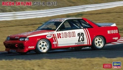 Hasegawa 1/24 20372  Ricoh Nissan Skyline GTS-R R31 HR31 JTCC'88 (7816521679085)