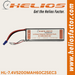 Helios - 7.4V 2S 5200mah 60C Lipo Battery EC3 Plug (8322071429357)