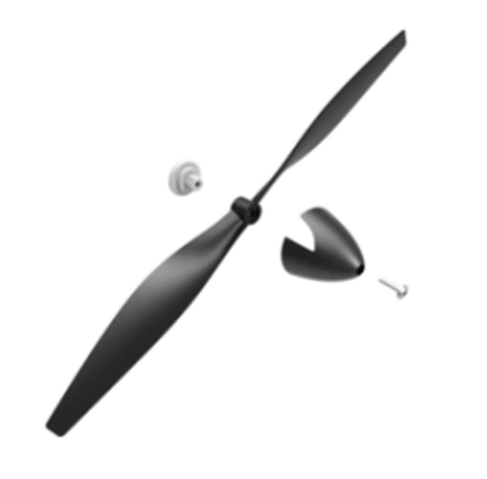 Helios - 2 Blade Propeller Full Set for 400mm RC Planes (8715263443181)