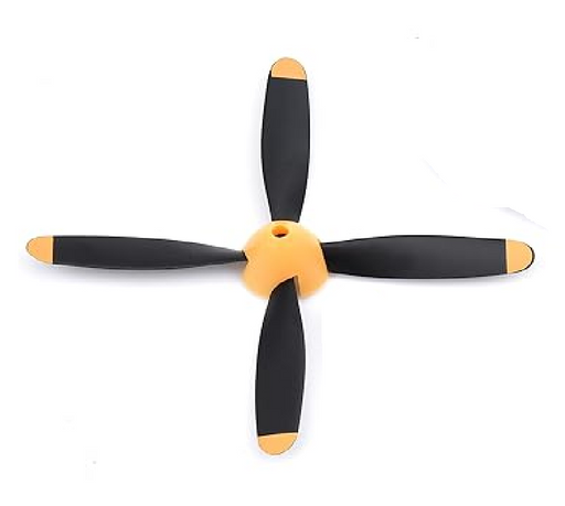 Helios - Replacement 4 Blade Propeller Set (Yellow Spinner) (8715263017197)