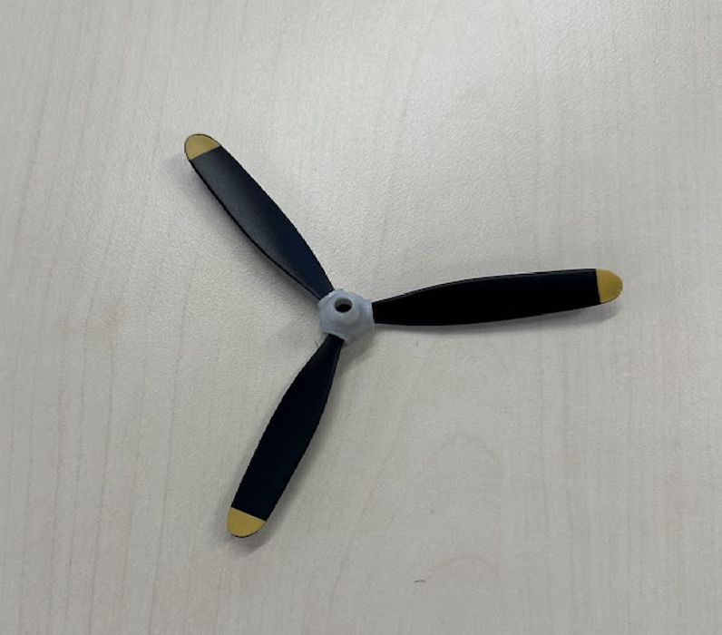 Replacement 3 blade Propeller full set For4 400mm Corsair and Thunderbolt RC Planes