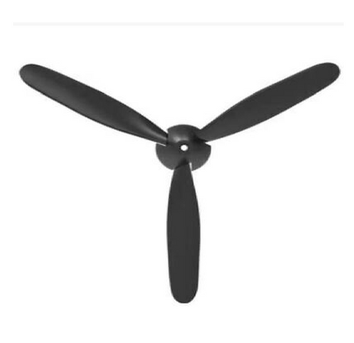 Replacement 3 blade Propeller full set - Black Spinner (8715266162925)