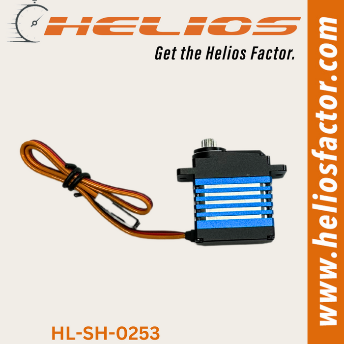 Helios - Micro Digital Servo 2.5kg - 0.048sec Metal Gear (Exceeds Savox SH-0253 Specs) (8633885098221)