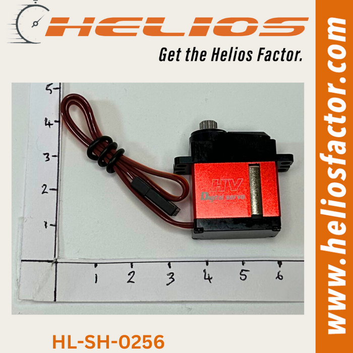 Helios - Micro Servo 4.6kg/0.06sec - High Speed - Digital - Alloy (Matches Savox SH-0256 Specs) (8633885163757)