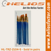 Helios - 2 Pcs Set Professional Nylon Paint Brush - Watercolor Acrylic - Wooden Handle (8755948585197)