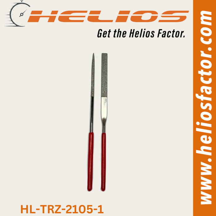 Helios - 2x Diamond Needle File Set (1x Rectangle & 1xSquare) (8755948749037)