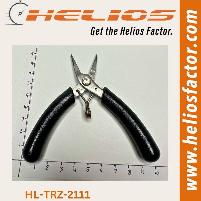 Helios - Small Spring Loaded Round Nose Pliers - 89mm (8754691014893)