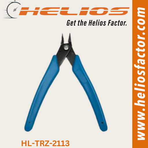 Helios - Diagonal Nippers - High Carbon Steel - Lightly Spring Loaded (8775163412717)