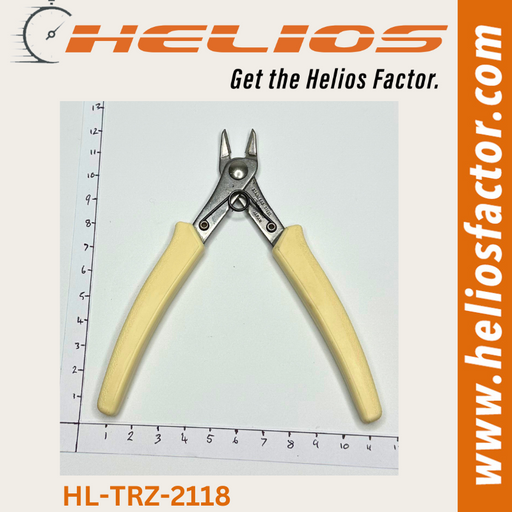 Helios - 126mm Stainless Steel Flush Nose Nippers - Spring Loaded (8754727715053)